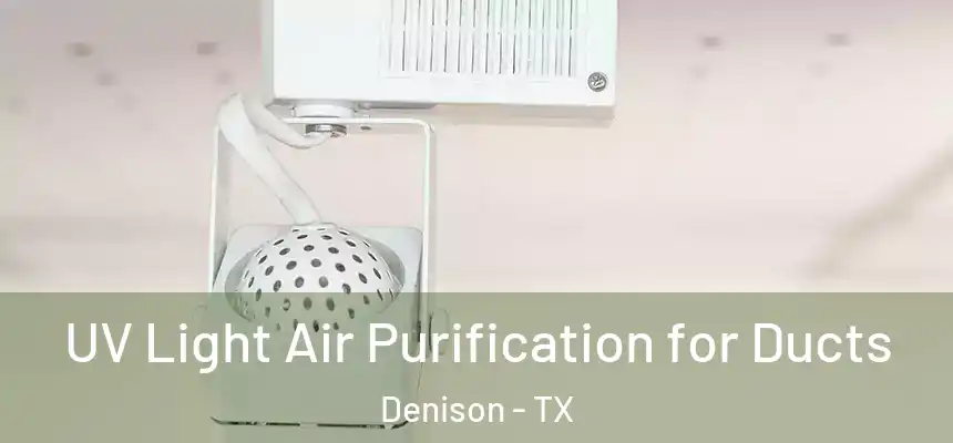 UV Light Air Purification for Ducts Denison - TX